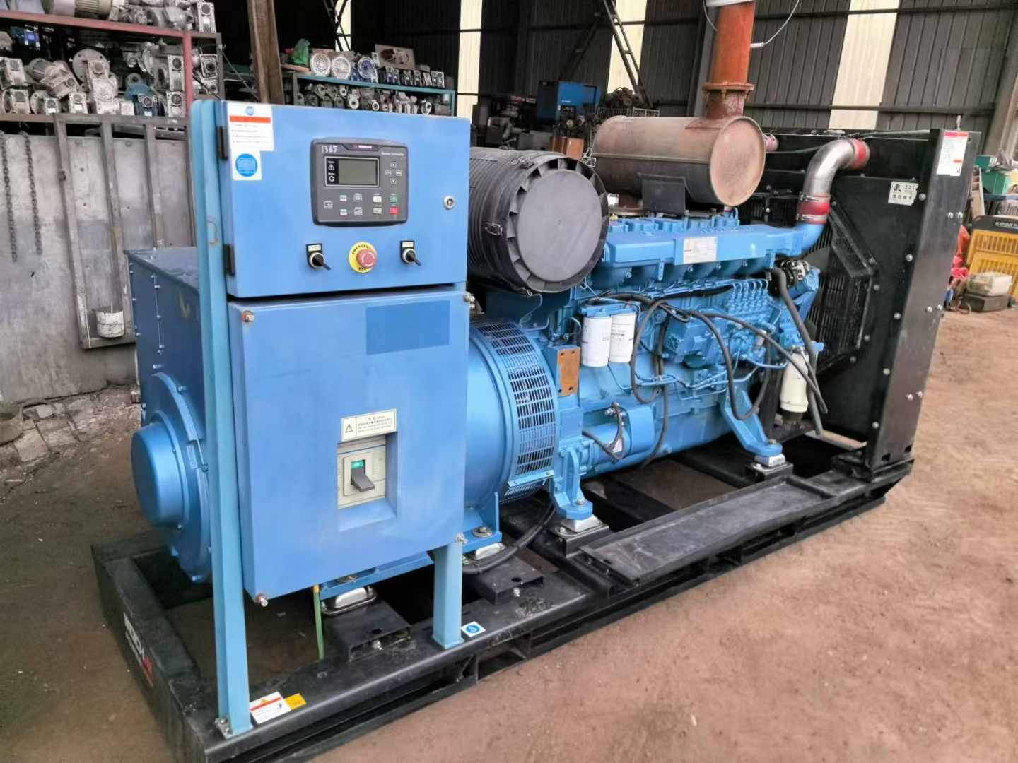 乌海500kW 柴油发电机组可带动设备功率的计算公式是什么?
